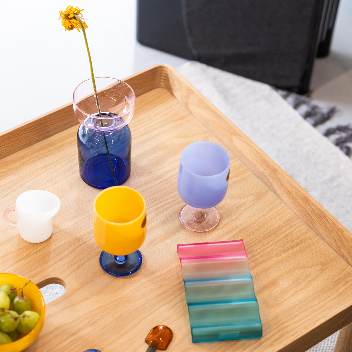 amabro・TWO TONE VASE 雙色玻璃花瓶 擴散器瓶