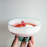 amabro・SNOW BOWL 牛奶玻璃碗