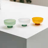 amabro・SNOW BOWL 牛奶玻璃碗