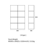 rhombus lab・Module Shelf 模組化收納層架 (8入組)