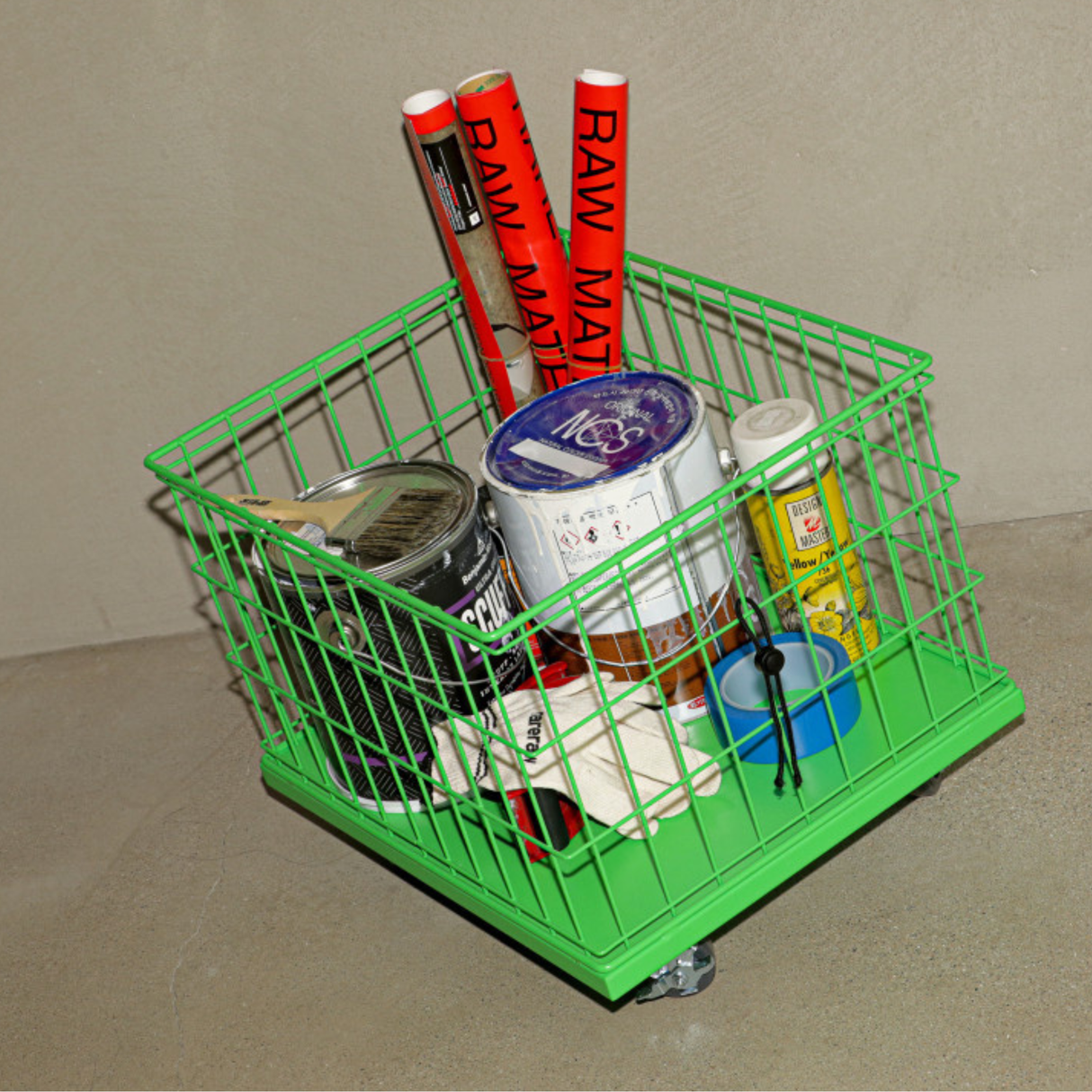 rareraw・CITY BOYS BASKET 移動置物籃