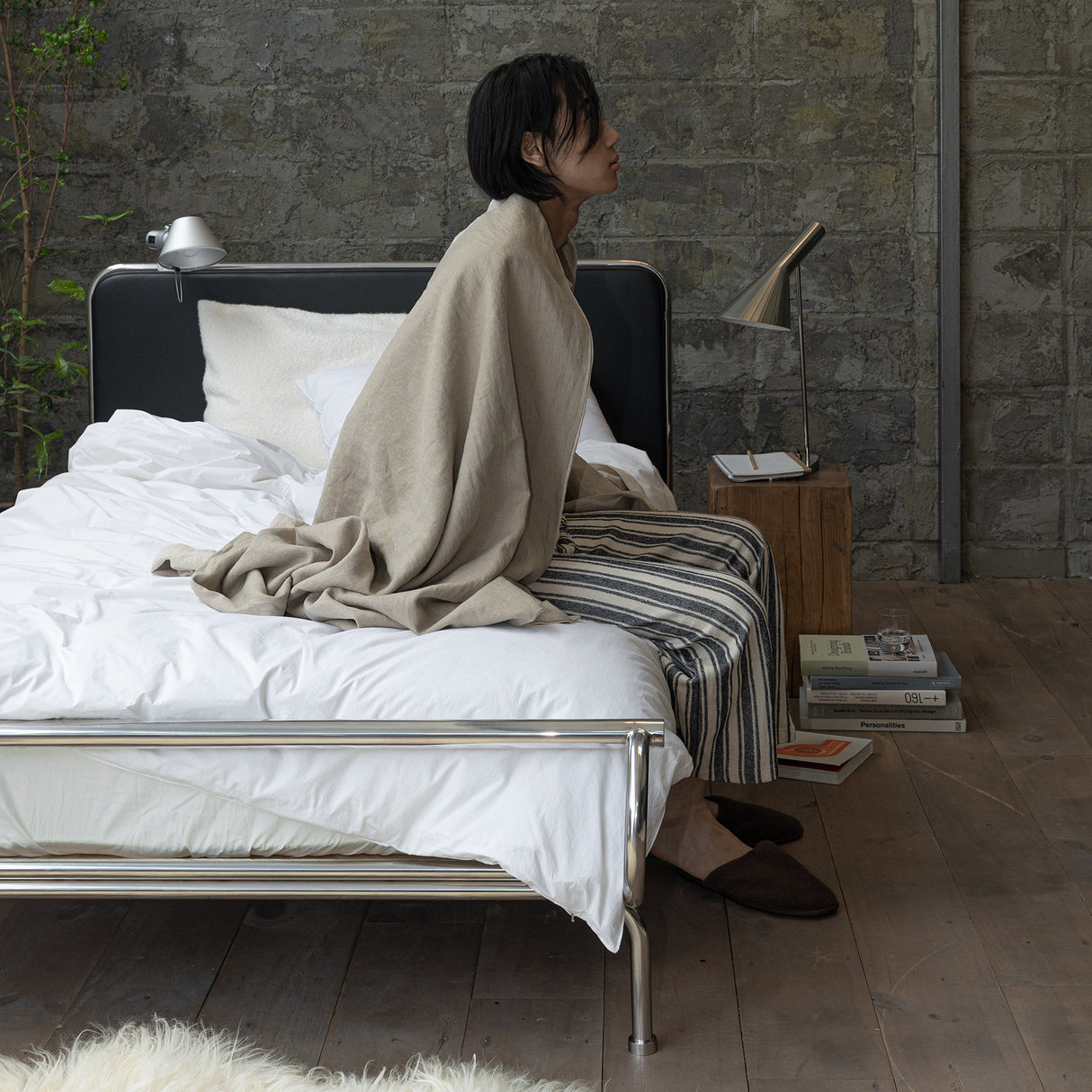 TALO RYYPPY・Arka Bed SS Size 韓國規格金屬床架