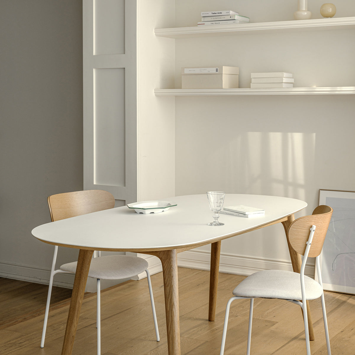 flat point・DEER Ceramic Soft Table Oak 陶瓷板實餐桌 (橡木)