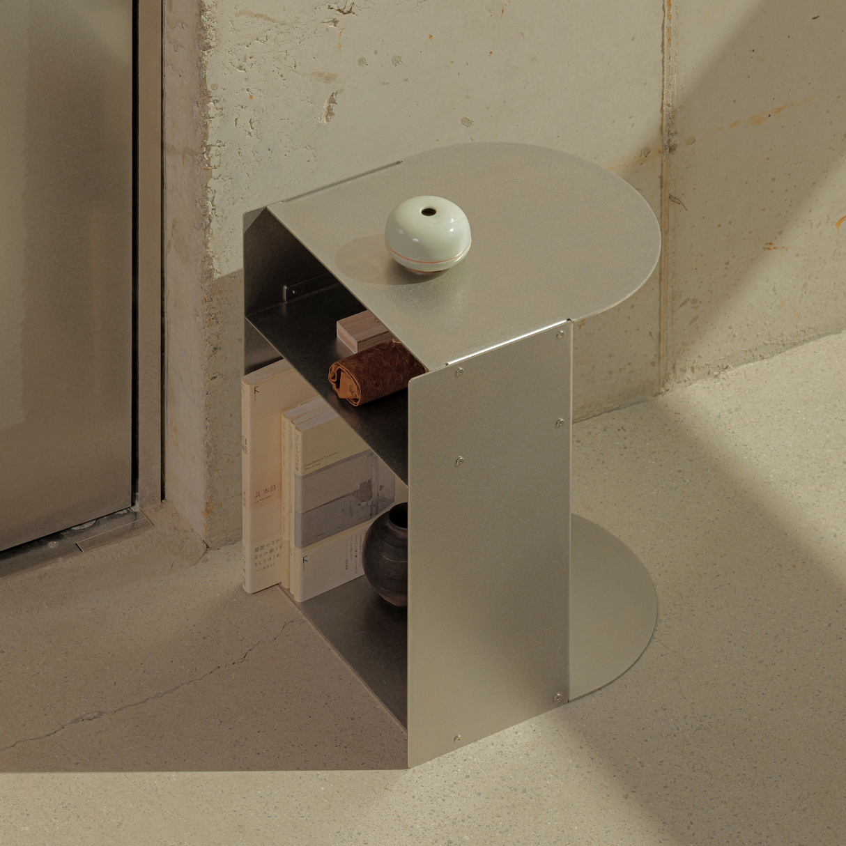 rareraw・FLIT TABLE 2.0 不銹鋼圓弧邊桌