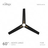 KUBRICK・MONTE LARGO 60 平光黑