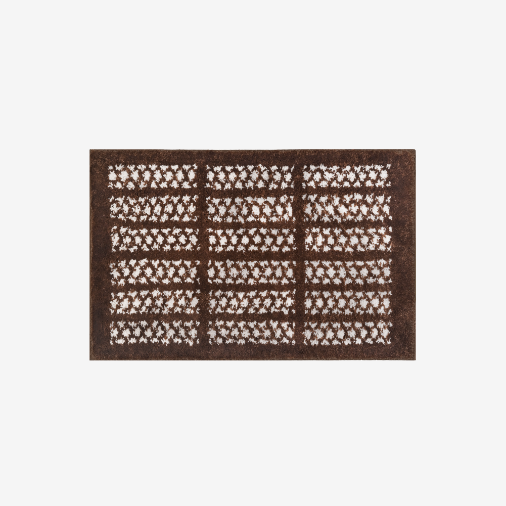Berhe・Naia Mat Brown 地墊 (40x60)