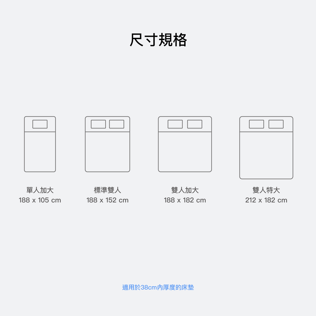 Sheeper・灰色天絲床包四件組