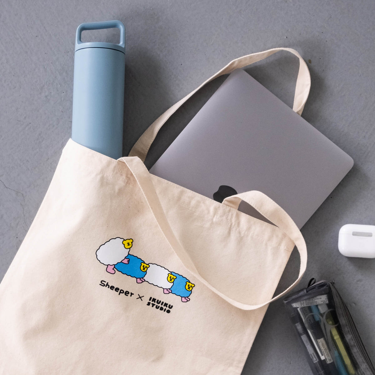 Sheeper × 小高潮色計事務所｜聯名托特包