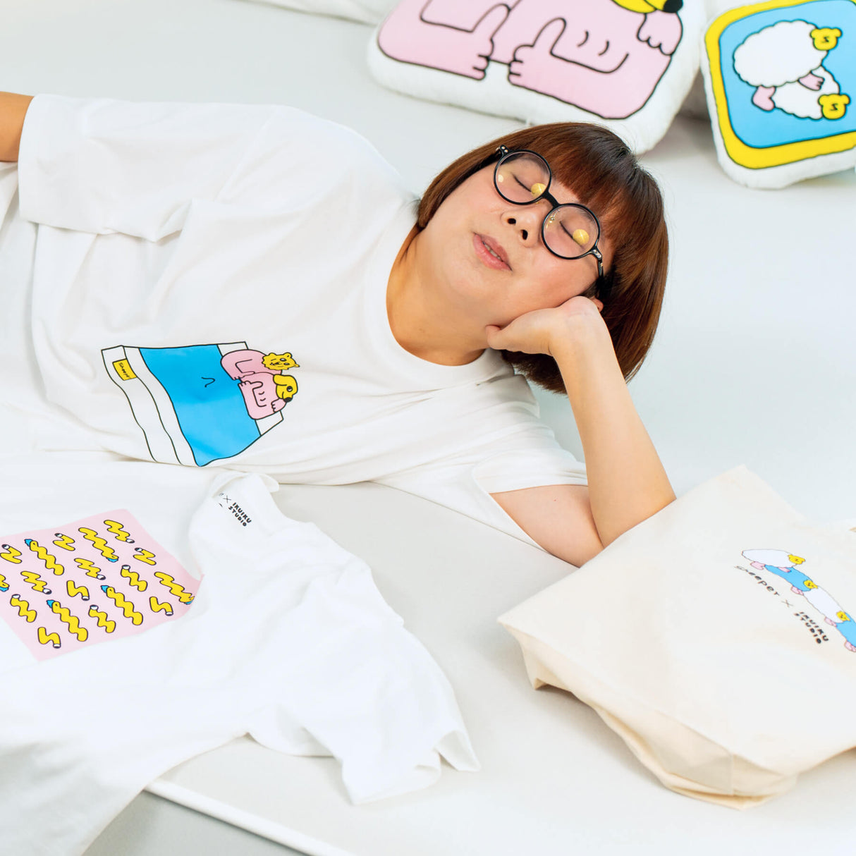 Sheeper × 小高潮色計事務所｜聯名托特包