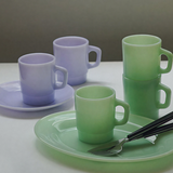 uns・Milk Glass Oval Platter 玻璃橢圓盤