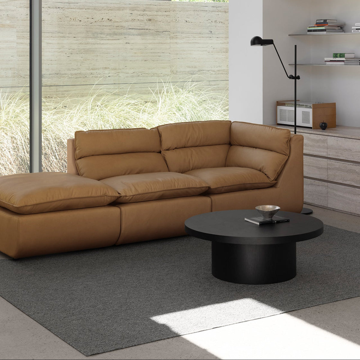 flat point・VEMBER SOFA 3 (Leather) 三人座真皮沙發
