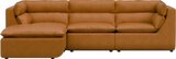 flat point・VEMBER Sofa 3 Open (Leather) 三人座真皮模組沙發