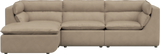 flat point・VEMBER Sofa 3 Open (Leather) 三人座真皮模組沙發