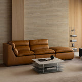 flat point・VEMBER Sofa 3 Open (Leather) 三人座真皮模組沙發