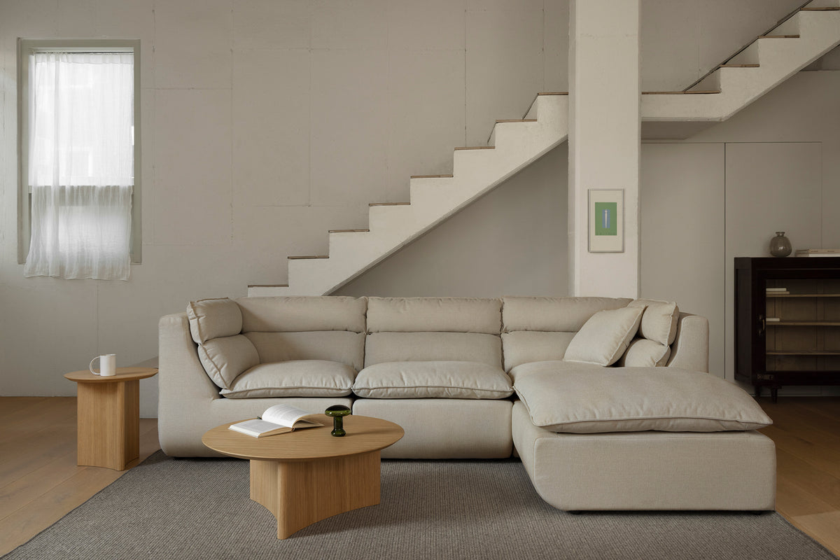 flat point・VEMBER Sofa 3 (Fabric) 三人座布沙發