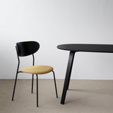 flat point・VOLINI Chair BLACK 餐椅 (黑色椅腳)