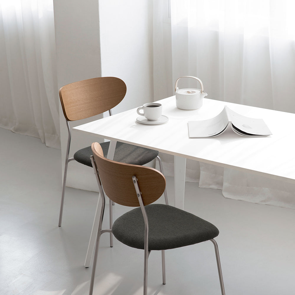 flat point・VOLINI Chair Stainless 不鏽鋼餐椅