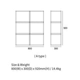 rhombus lab・Module Shelf 模組化收納層架 (6入組)