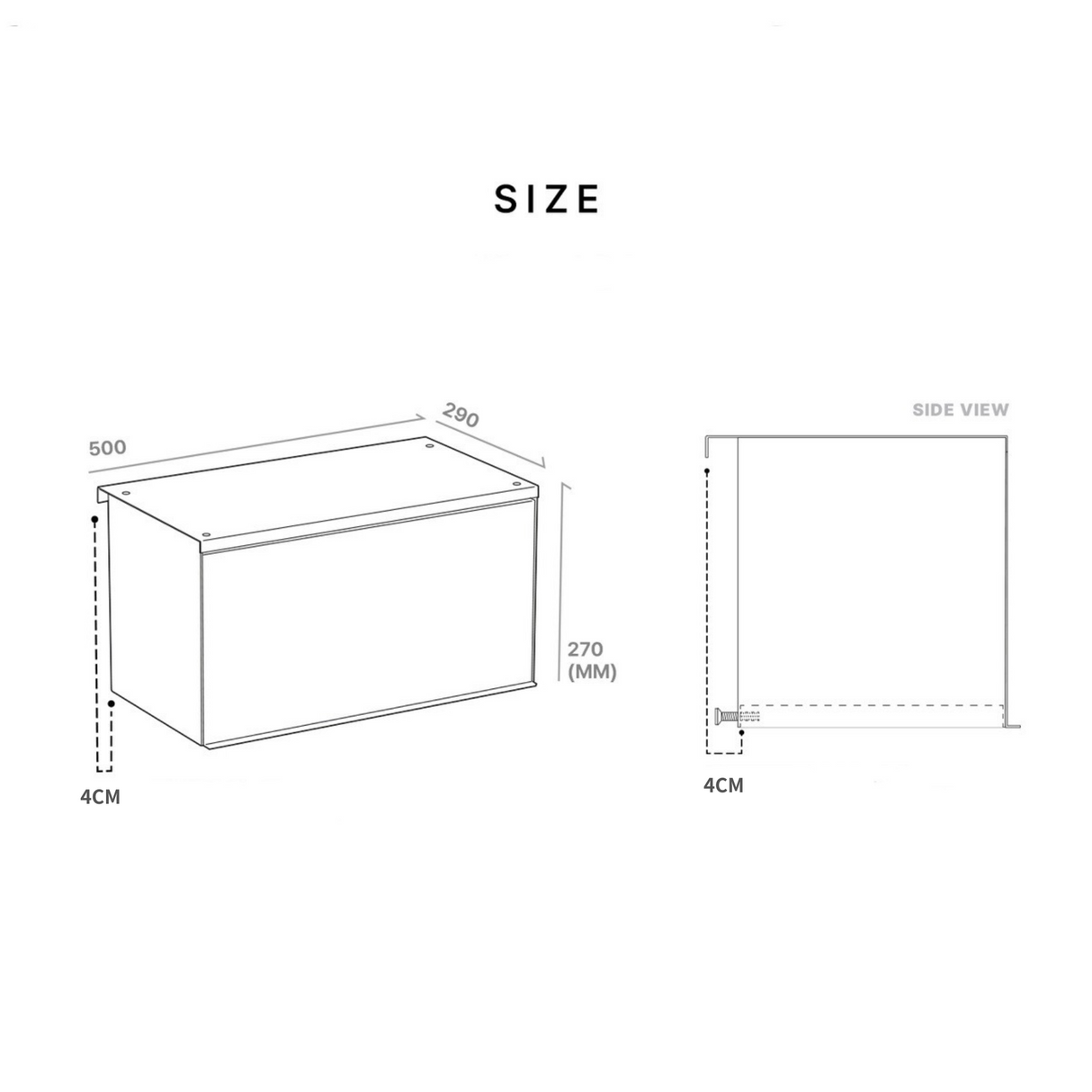 ARCHE・Frame Cabinet 免釘牆收納櫃