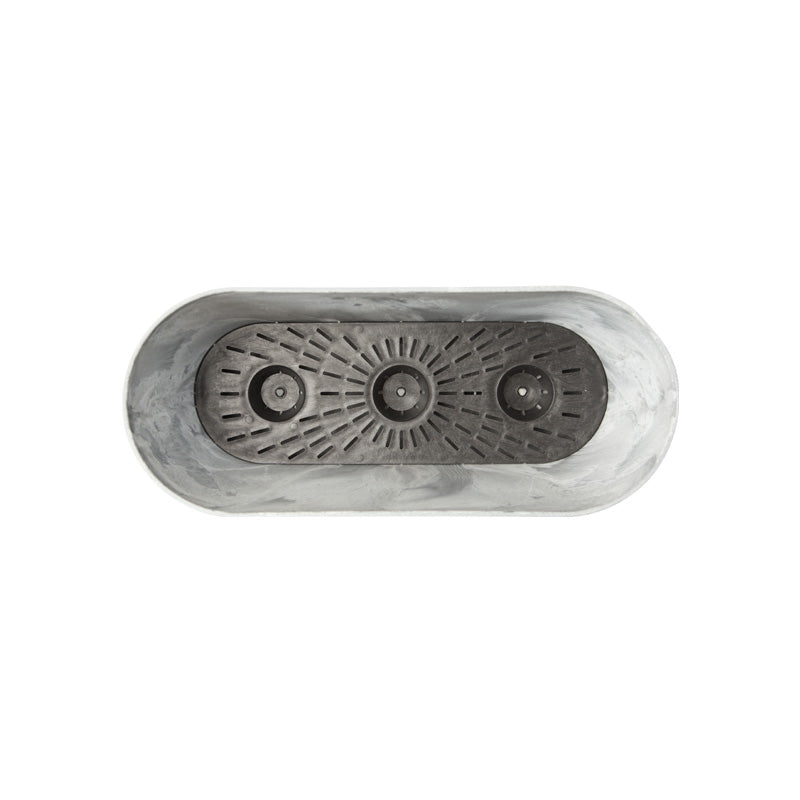 amabro・ART STONE CONTAINER ROUND 地生蔓長盆