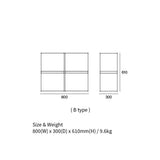 rhombus lab・Module Shelf 模組化收納層架 (4入組)