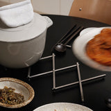 rhombus lab・Extendable Pot Stand 不銹鋼伸縮式隔熱墊