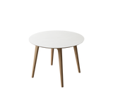 flat point・DEER Ceramic Table Oak 陶瓷板實餐桌-正圓/方圓 (橡木)