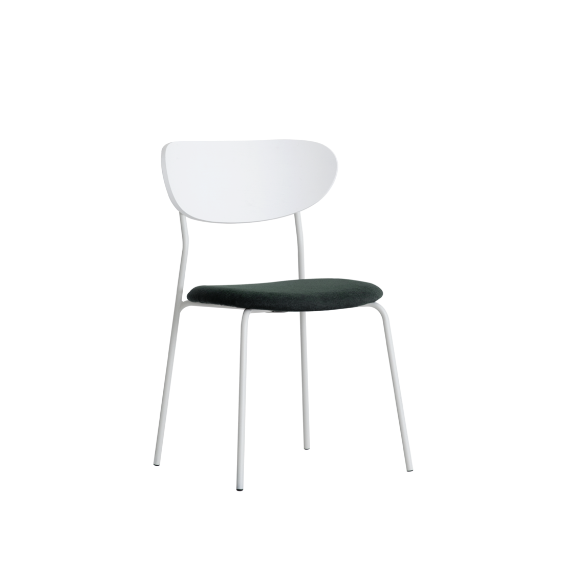flat point・VOLINI Chair White 餐椅 (白色椅腳）