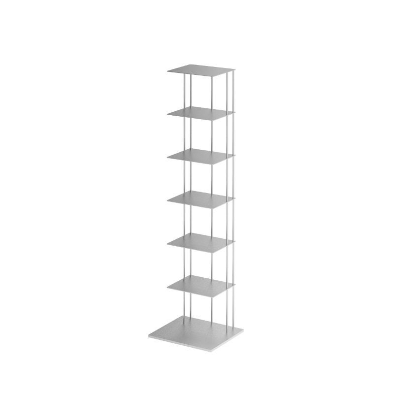 flat point・BIBLIO Shelf 不銹鋼展示層架