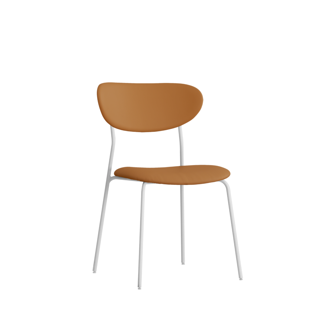 flat point・VOLINI Leather Chair 皮革餐椅