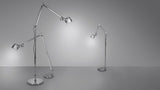 Artemide・Tolomeo Floor (Aluminium)  兩節閱讀立燈
