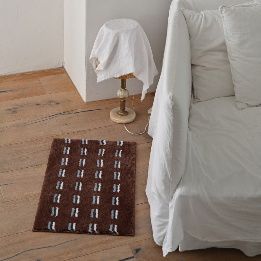 Berhe・Rubbery Mat Brown 地墊 (40x60)