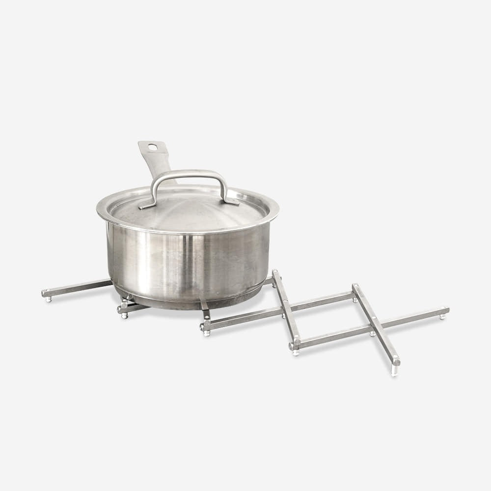 rhombus lab・Extendable Pot Stand 不銹鋼伸縮式隔熱墊