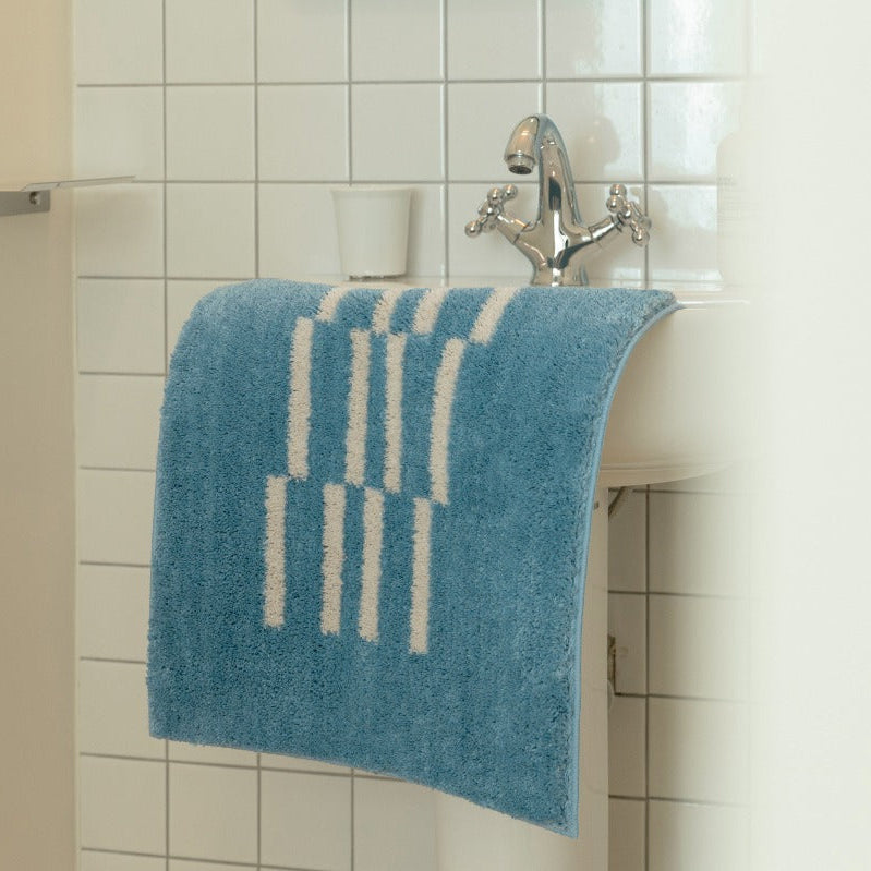 Berhe・ Wave Mat Blue 地墊 (40x60)