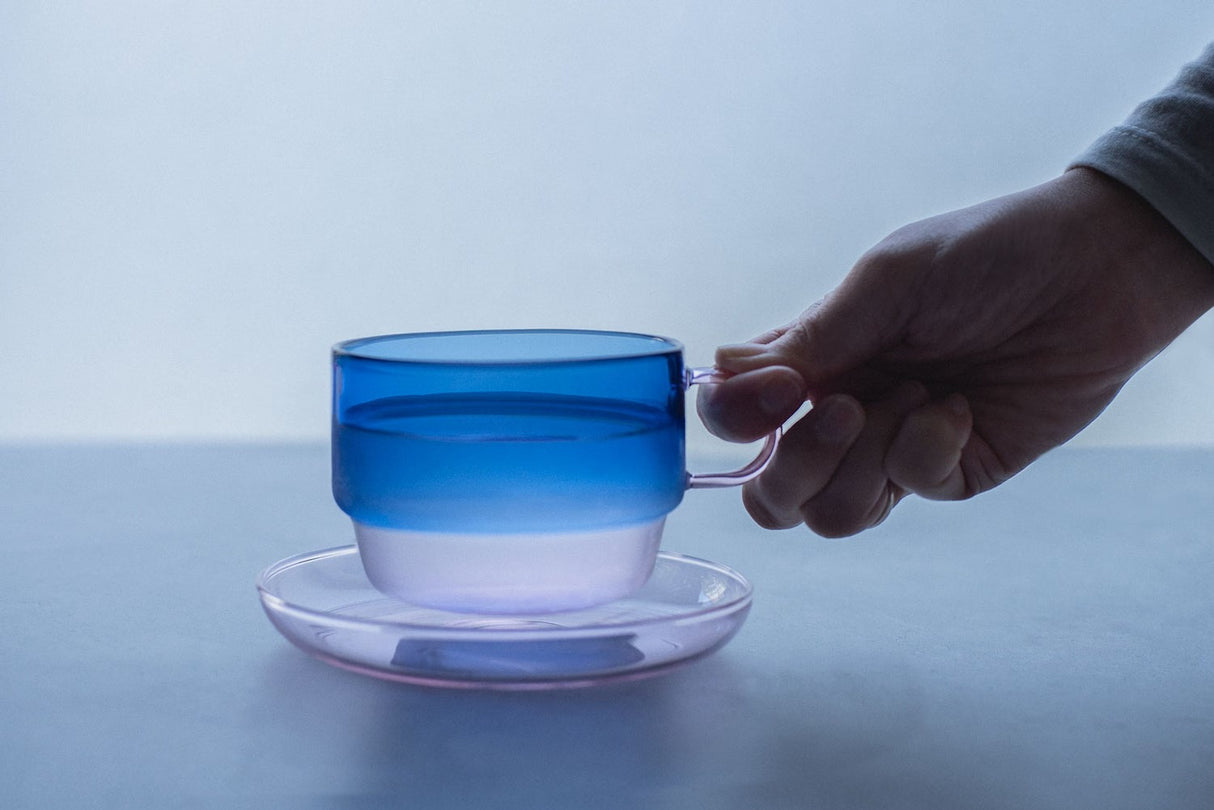 amabro・TWO TONE STACKING MUG 耐熱玻璃馬克杯