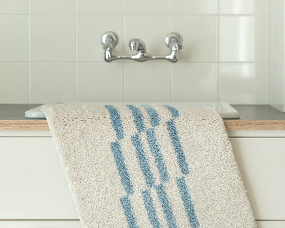 Berhe・ Wave Mat Ivory 地墊 (40x60)