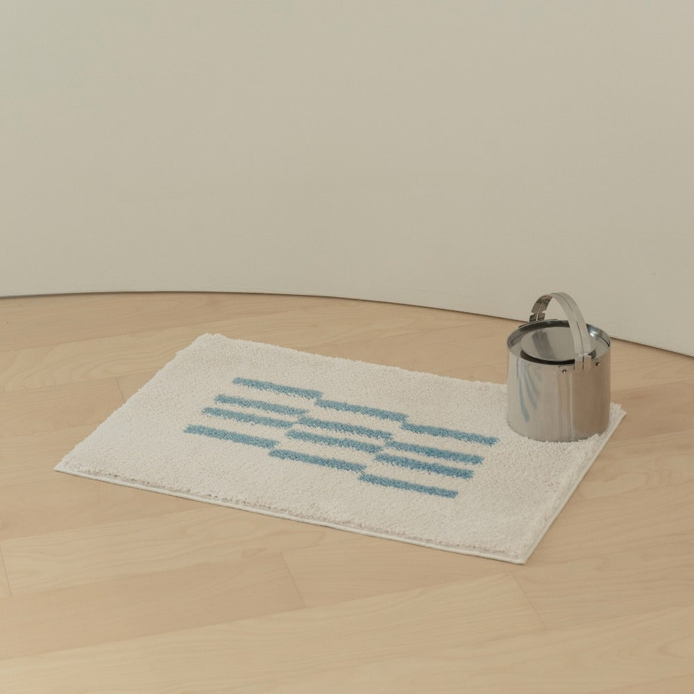 Berhe・ Wave Mat Ivory 地墊 (40x60)