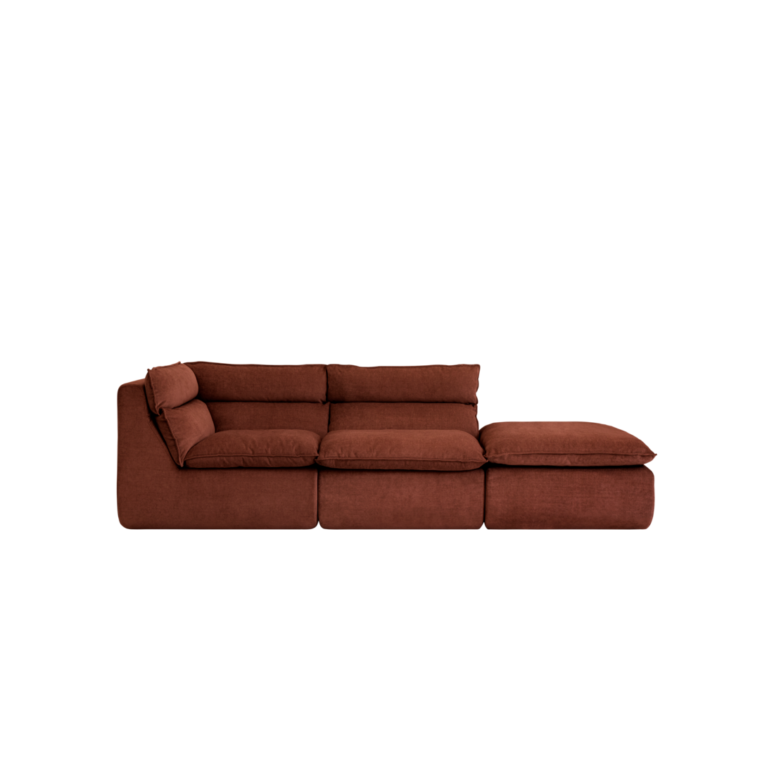 flat point・VEMBER Sofa (fabric) 3 Open 三人座開放式布沙發