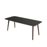 flat point・DEER Ceramic Table Walnut 陶瓷板實餐桌 (胡桃木)