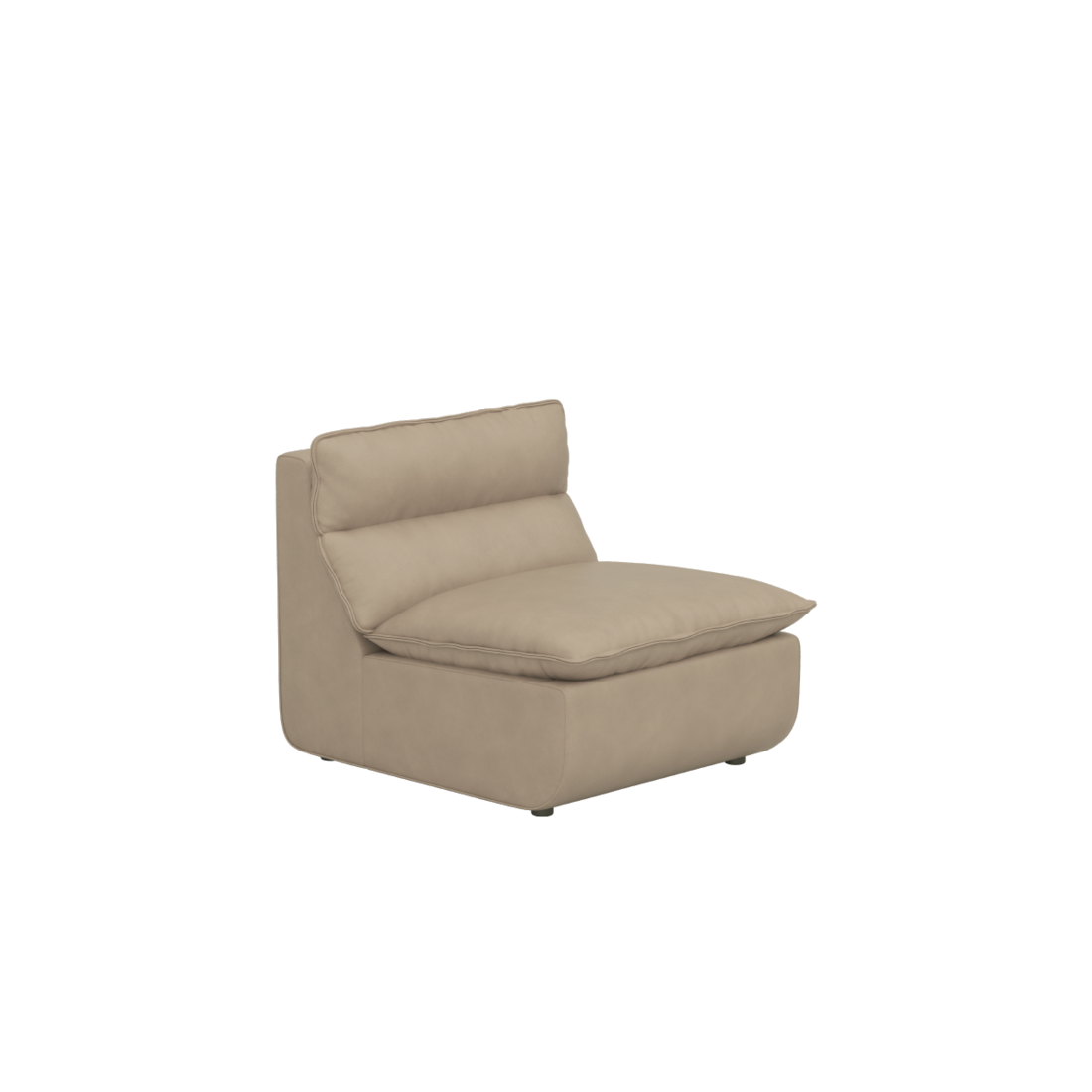 flat point・VEMBER SOFA Middle (Leather) 真皮模組沙發模組中間座
