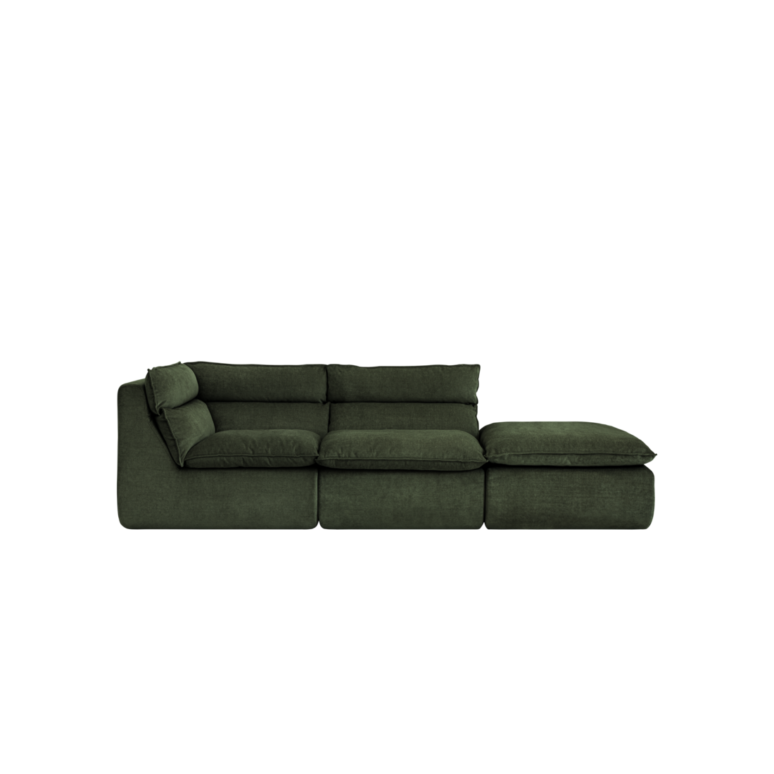 flat point・VEMBER Sofa (fabric) 3 Open 三人座開放式布沙發