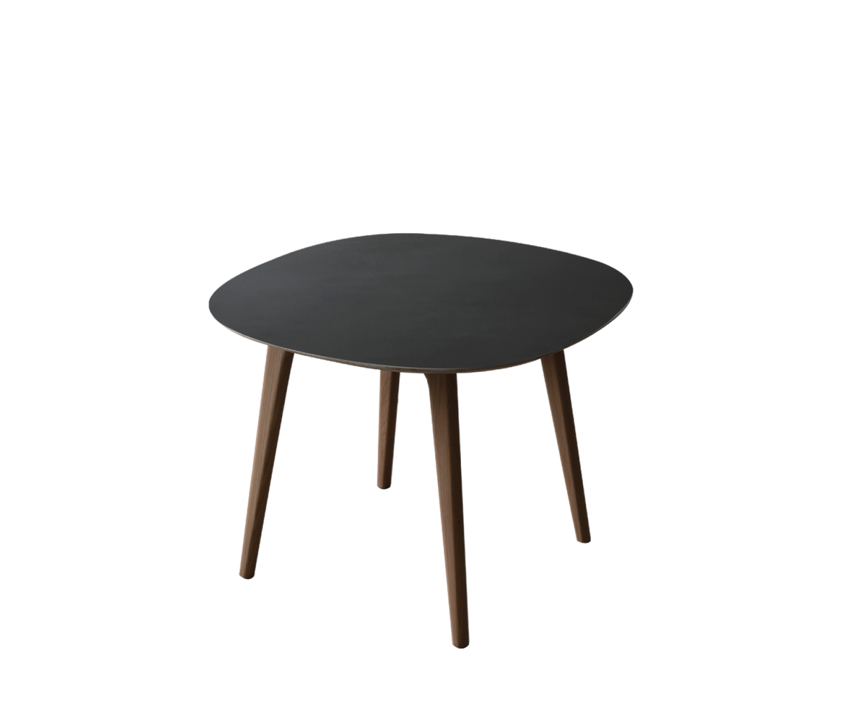 flat point・DEER Ceramic Table Walnut 陶瓷板實餐桌-正圓/方圓 (胡桃木)