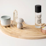 amabro・WOOD CIRCLE TRAY 實木托盤 花盆套