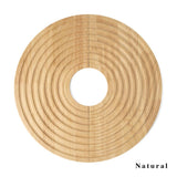 amabro・WOOD CIRCLE TRAY 實木托盤 花盆套