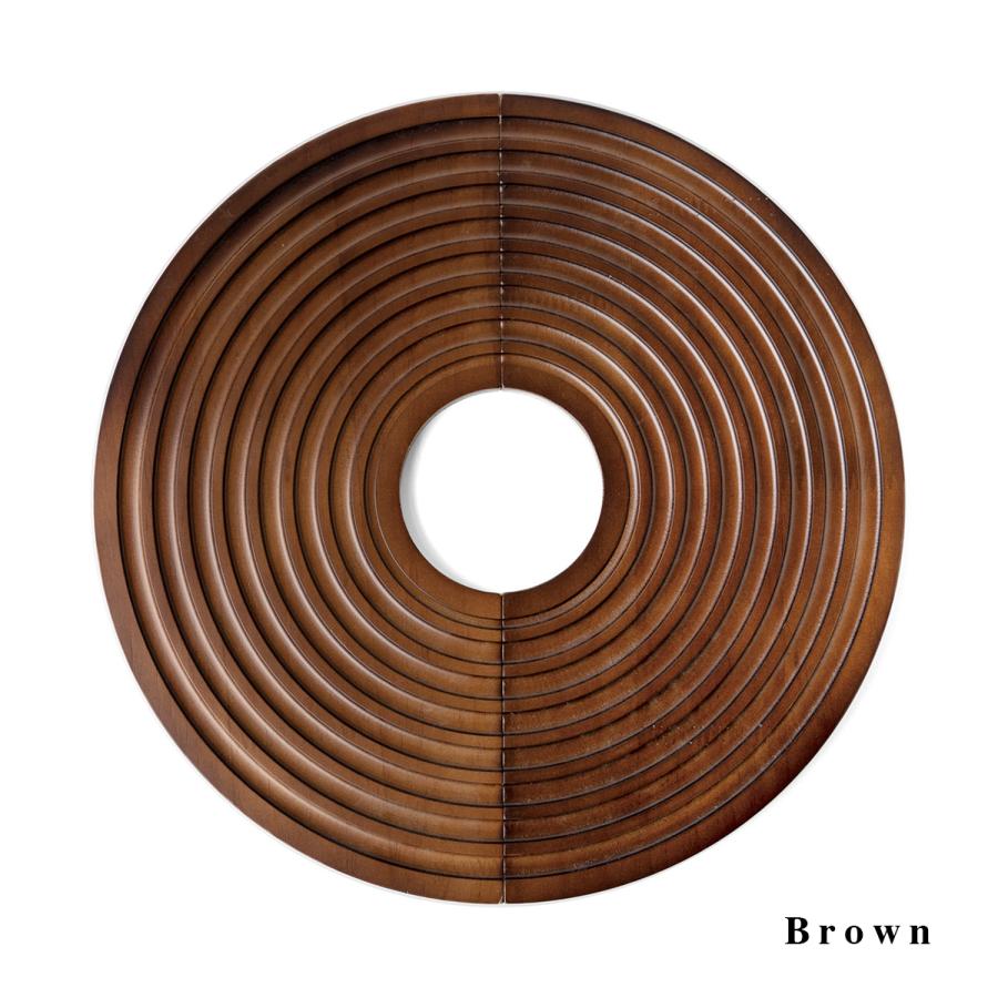amabro・WOOD CIRCLE TRAY 實木托盤 花盆套