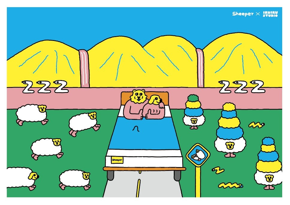 Sheeper × 小高潮色計事務所｜聯名海報