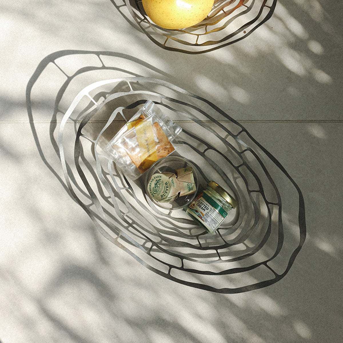 rhombus lab・Stainless Flex Basket-Oval 不鏽鋼可彎式籃-橢圓