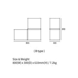 rhombus lab・Module Shelf 模組化收納層架 (3入組)