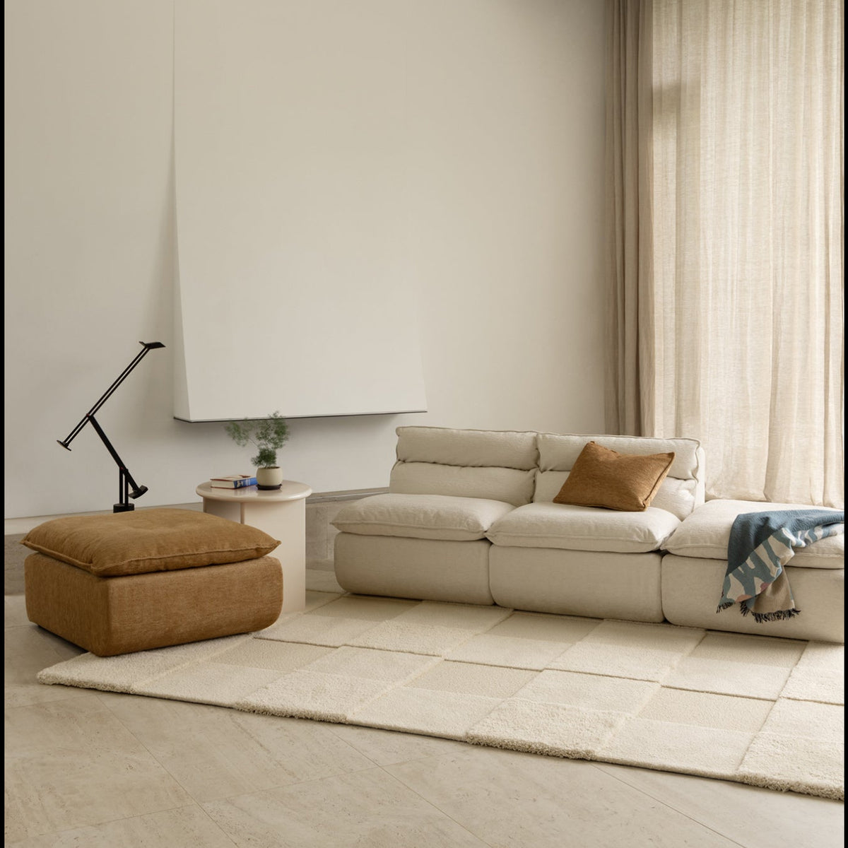 flat point・VEMBER Sofa Middle (Fabric) 布面模組沙發中間座