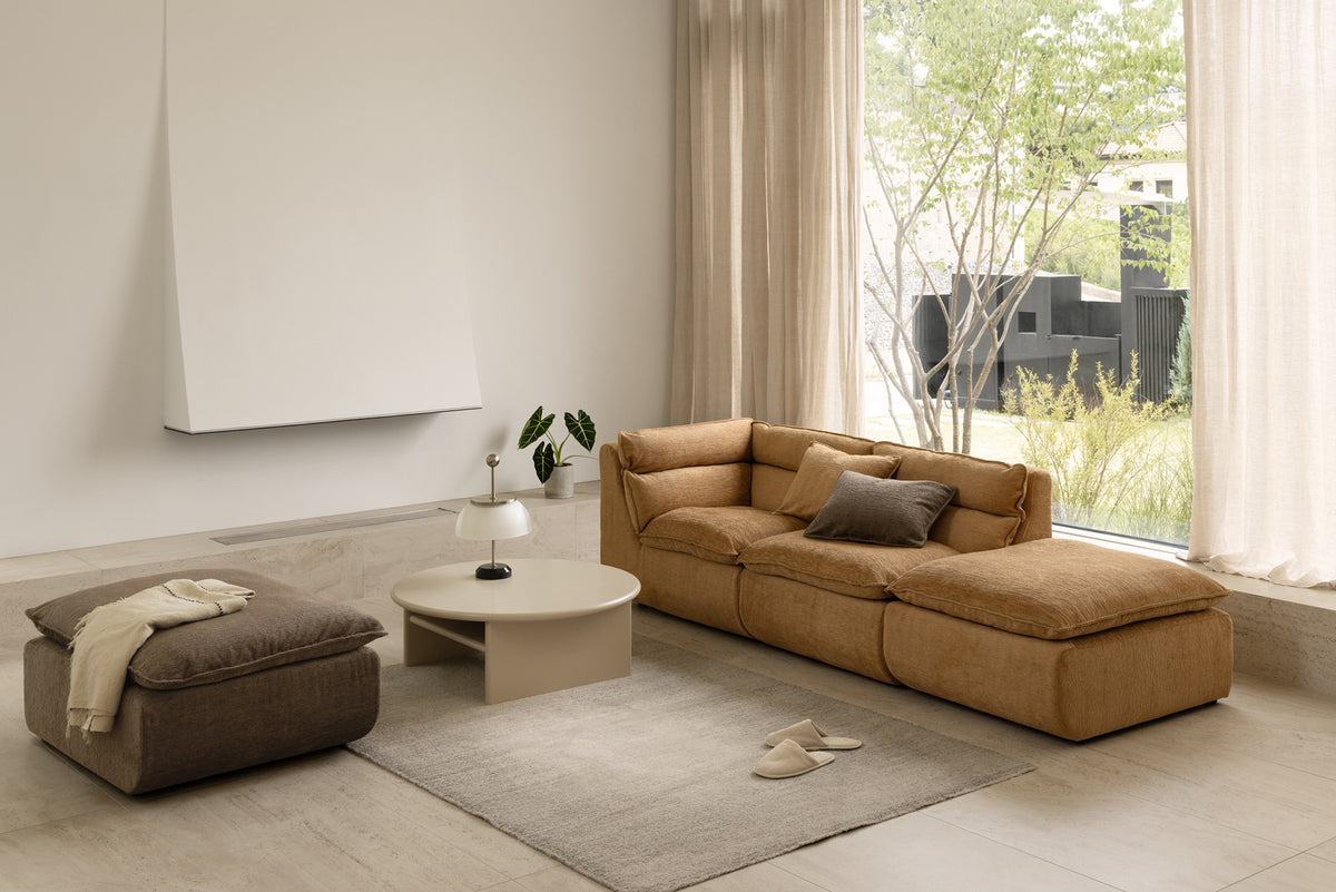flat point・VEMBER Sofa (fabric) 3 Open 三人座開放式布沙發